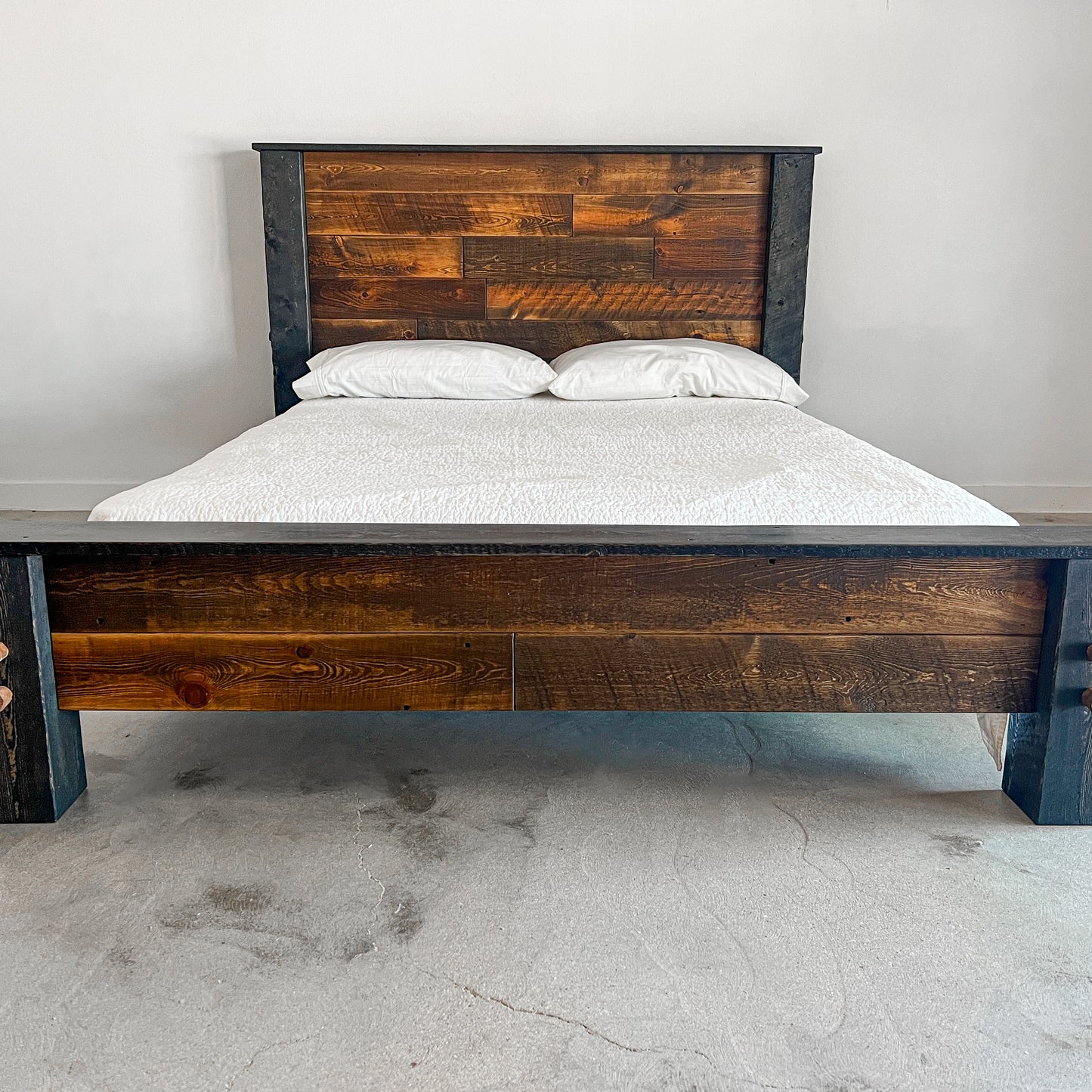 Weathered Outlaw Platform Bed