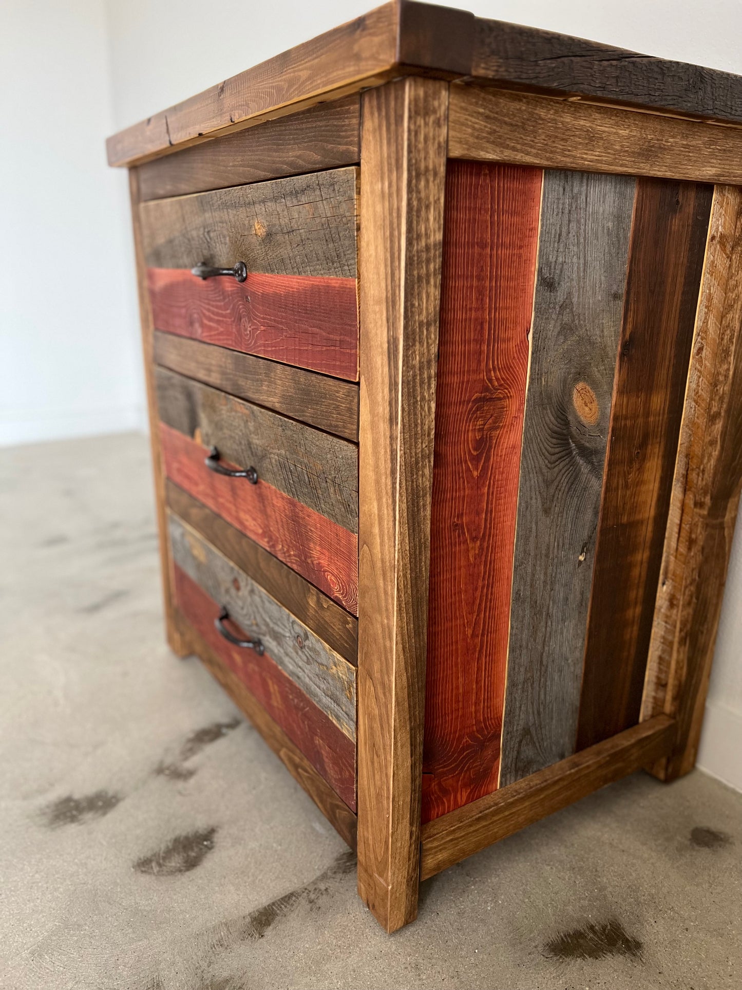 Multi Color 3 Drawer Chest